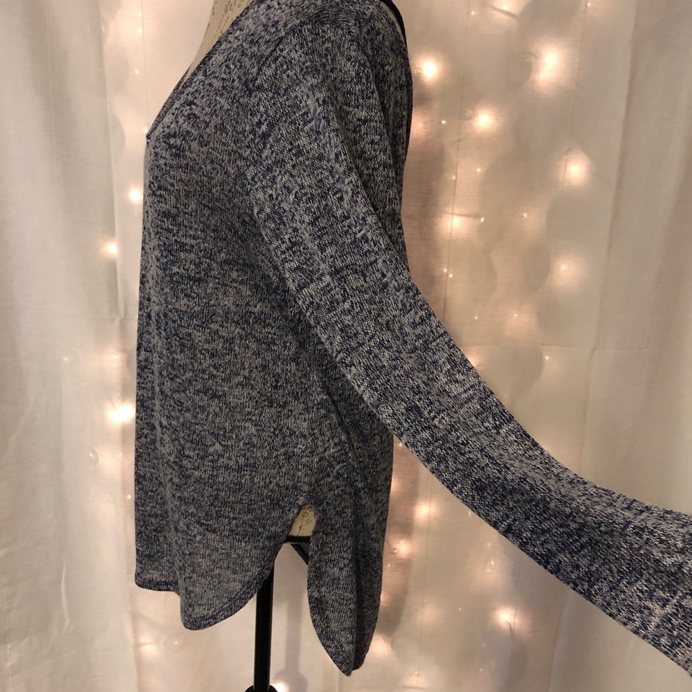 2[HIP] New! Long knitted blue sweater - Picture 5 of 8
